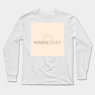 BTS spring day Long Sleeve T-Shirt